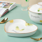 Pineapple Heart Supper Set For 4 Nestasia
