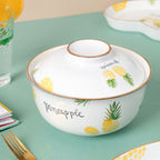 Pineapple Heart Supper Set For 4 Nestasia