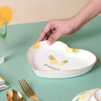 Pineapple Heart Supper Set For 4 Nestasia