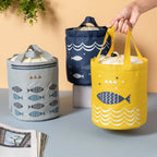 Fish Print Lunch Bag Nestasia