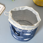 Fish Print Lunch Bag Nestasia