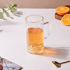 Sleek Glass Iceberg Mug Large 300ml Nestasia