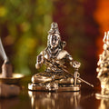 Brass Sitting Shiv Lightweight Idol – Handcrafted Traditional Brassware (3 Inch) Vedansh Craft