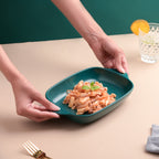 Teal Baking Pan with Handle Nestasia