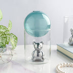 Bear In The Jar Glass Planter Green Nestasia