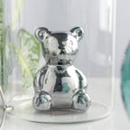 Bear In The Jar Glass Planter Blue Nestasia