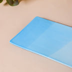 Ombre Ceramic Platter Blue Large 12 Inch Nestasia