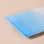 Ombre Ceramic Platter Blue Small 8 Inch Nestasia