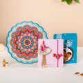 Rakhi With Platter Celebrations Hamper Set Of 4 Nestasia