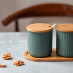 Green Spice Jar Set Nestasia