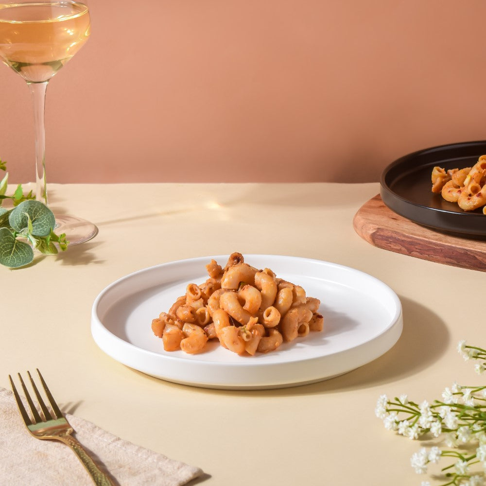 Modern Stoneware Snack Plate White Nestasia