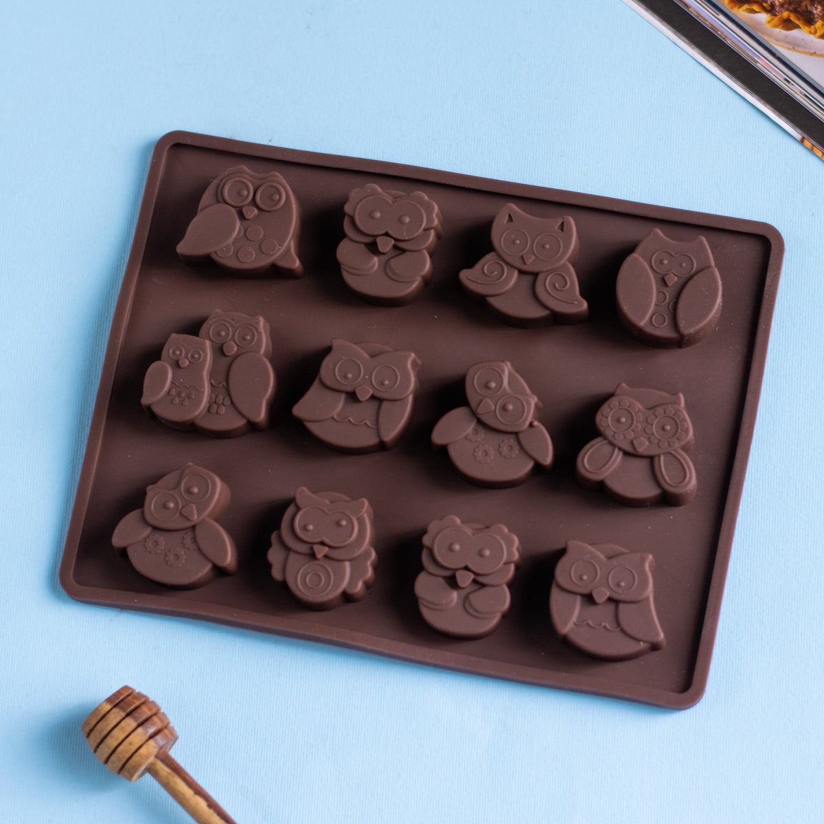 Owl Chocolate Mould Nestasia