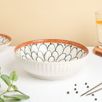 Abloom Ceramic Serving Bowl 9 Inch 1 L Nestasia