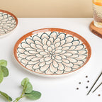 Abloom Ceramic Dinner Plate 10 Inch Nestasia