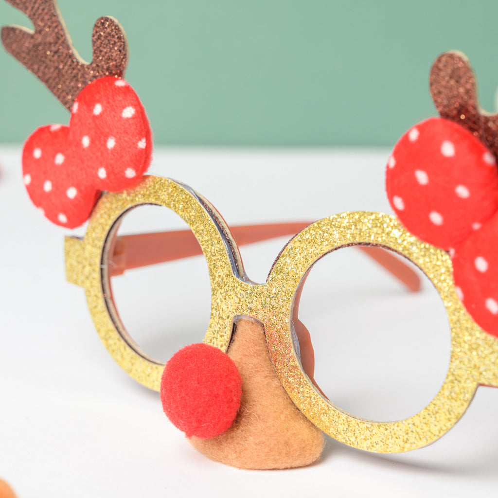 Reindeer Horns Party Glasses For Christmas Nestasia