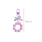 Purple Paradise Hoop Keychain Nestasia
