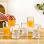Daily Sip Tea Glass Set Of 6 190ml Nestasia