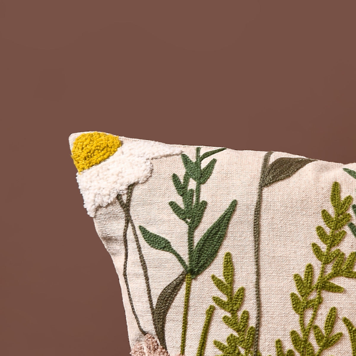 Daisy Dreams Cotton Sofa Cushion Cover 40x40cm Nestasia