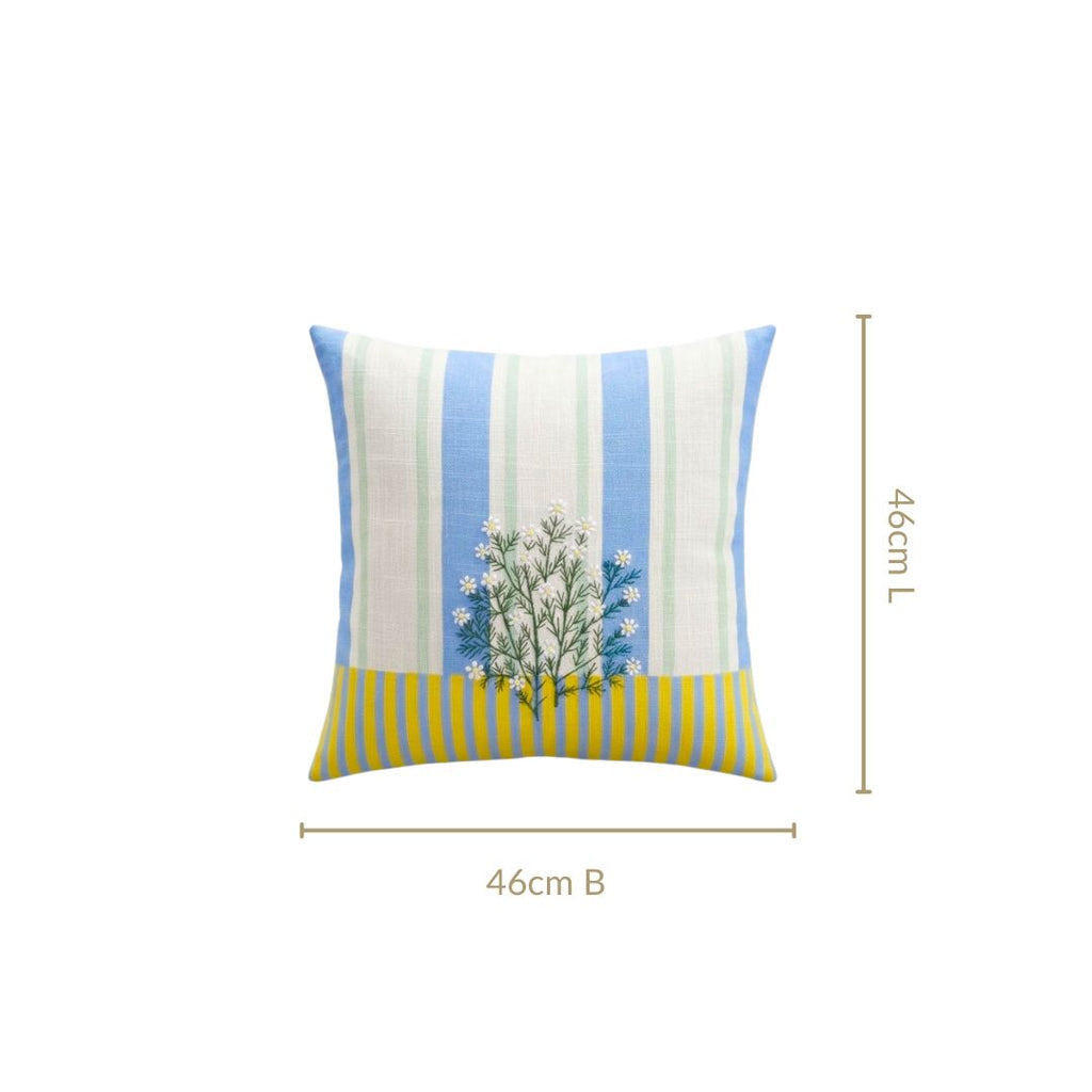 Daisy Breeze Cotton Cushion Cover 46x46cm Nestasia