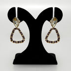 Hammered Dangle Earrings Nestasia