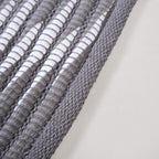 Dark Grey Cotton Weave Floor Mat 85x62cm Nestasia