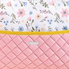 Floral Pink Quilted Multipurpose Lunch Bag Nestasia