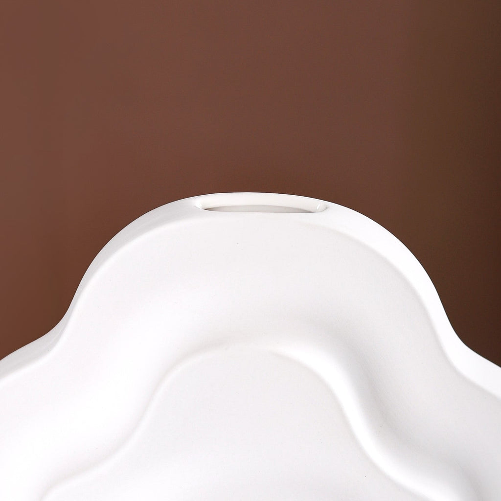 Cloud Ceramic Flower Vase Nestasia