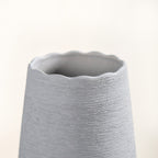 Minimalistic Textured Ceramic Vase Nestasia