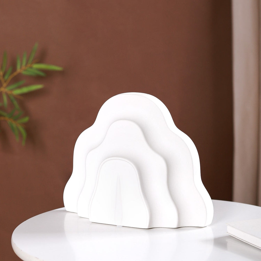 Cloud Ceramic Flower Vase Nestasia