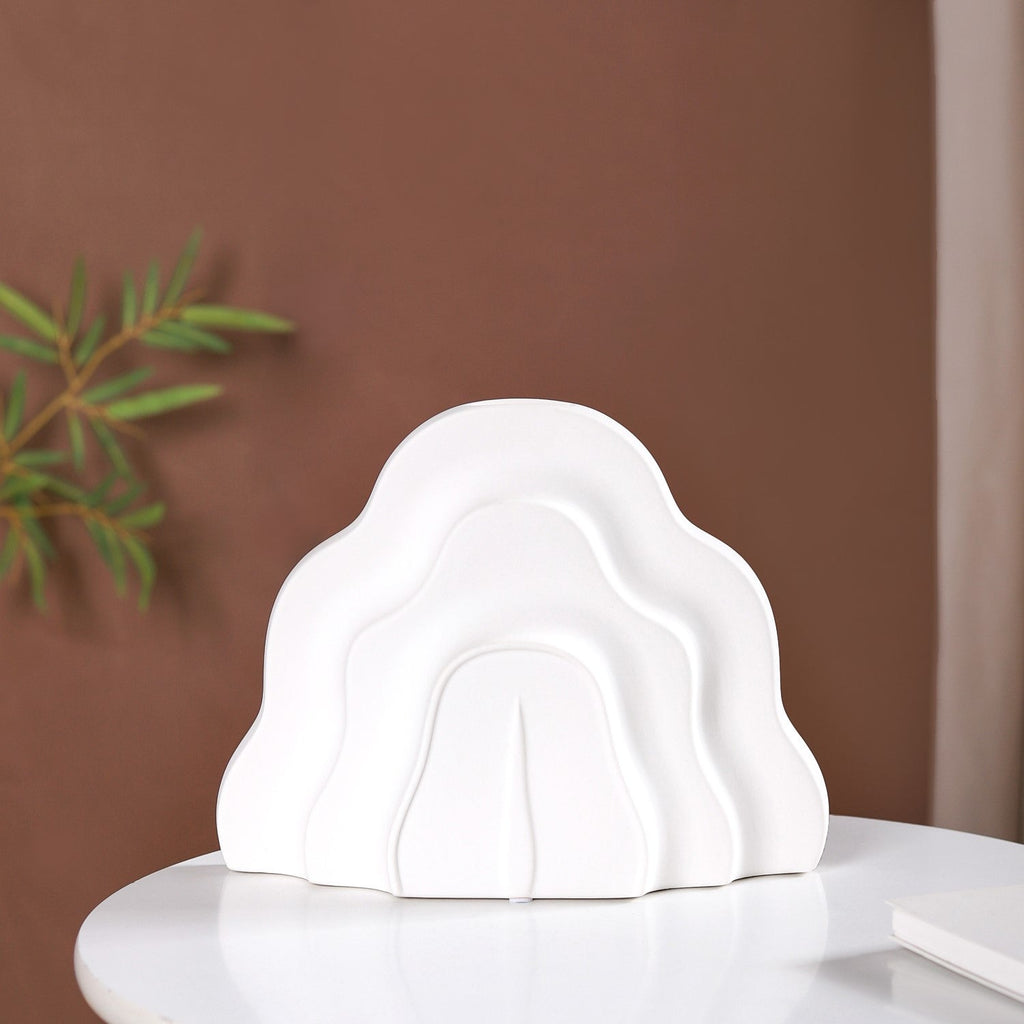 Cloud Ceramic Flower Vase Nestasia