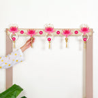 Decorative Lotus Wall Hanging Toran For Diwali Nestasia