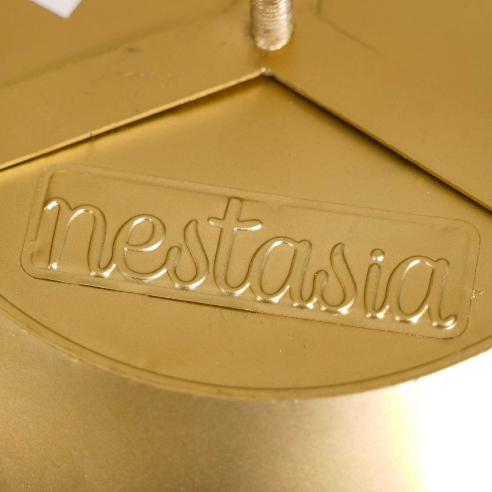 Decorative Bowl With Pedestal Gold Small Nestasia