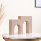 Double Arch Architectural Ceramic Sculpture Nestasia