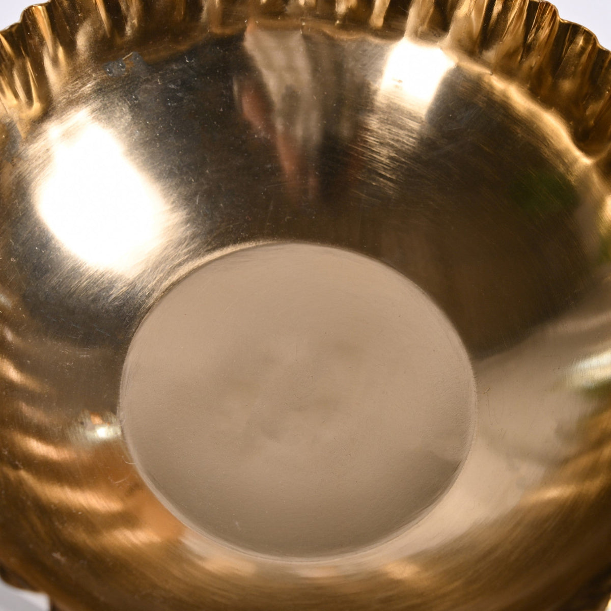 Luxe Round Decorative Bowl With Pedestal Nestasia