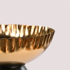 Luxe Round Decorative Bowl With Pedestal Nestasia