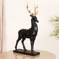 Black Reindeer Showpiece Large Nestasia