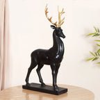 Black Reindeer Showpiece Large Nestasia