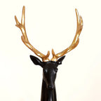 Black Reindeer Showpiece Large Nestasia