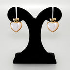 Delicate Hearts Stud Earrings Nestasia