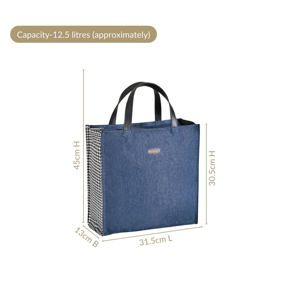 Denim Chic Lunch Bag Nestasia