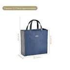 Denim Chic Lunch Bag Nestasia