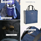 Denim Chic Lunch Bag Nestasia