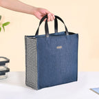 Denim Chic Lunch Bag Nestasia