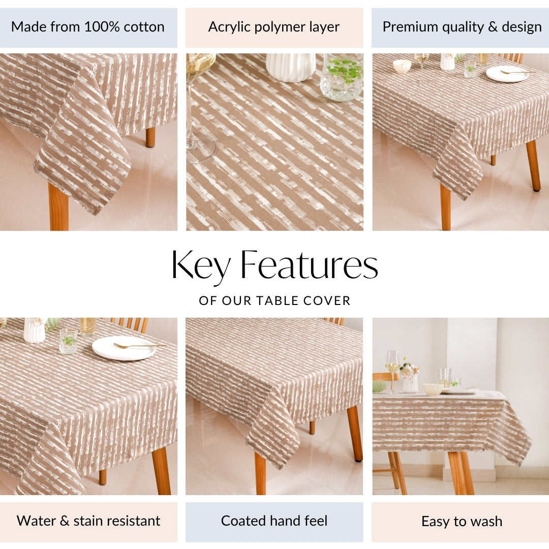 Desert Dusk 6 Seater Table Cloth 203x152cm Nestasia