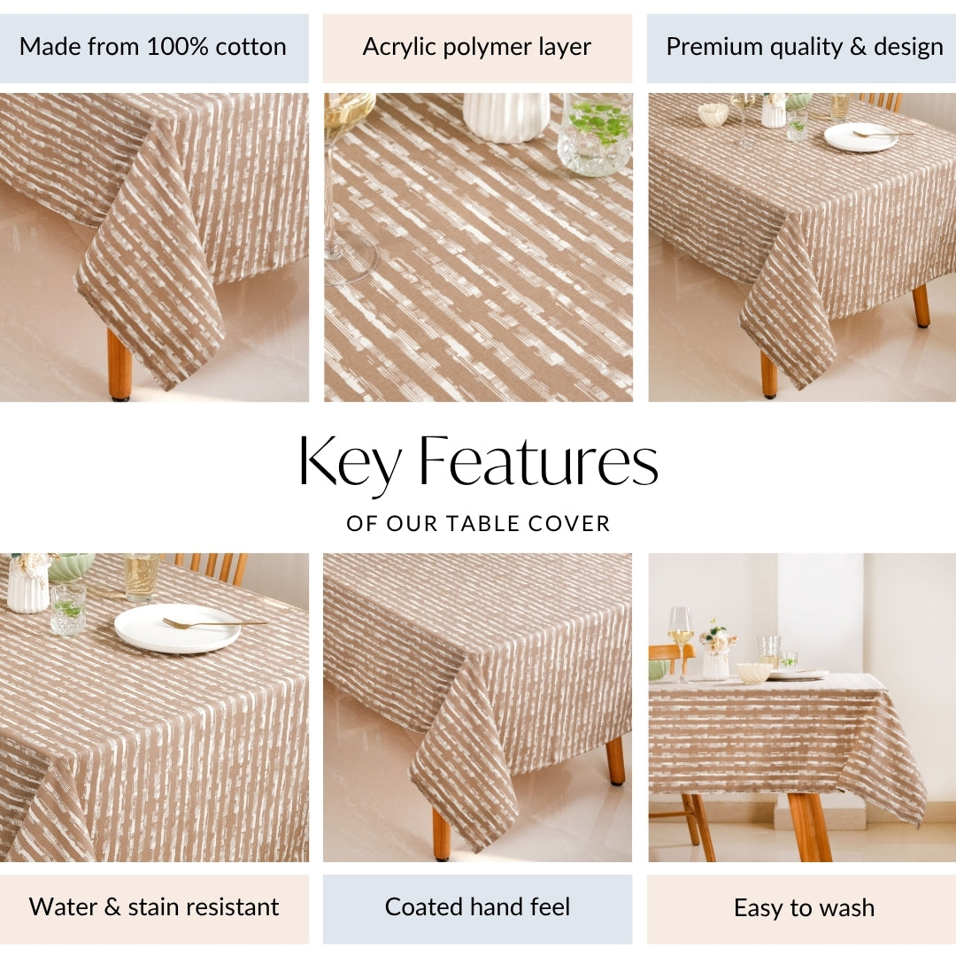 Desert Dusk 8 Seater Table Cloth 274x152cm Nestasia