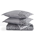 Designer King Size Bed Cover Grey Nestasia