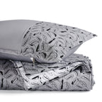 Designer King Size Bed Cover Grey Nestasia