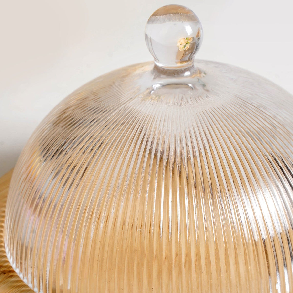 Small Serving Platter With Cloche 16cm Nestasia