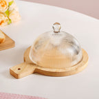 Small Serving Platter With Cloche 16cm Nestasia