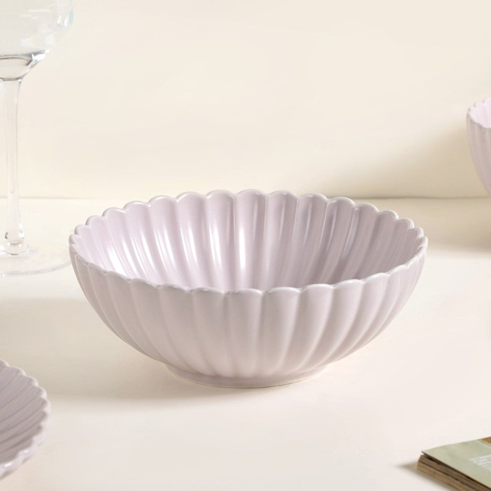 Grey Lavender 22 Piece Daily Dinner Set For 6 Nestasia